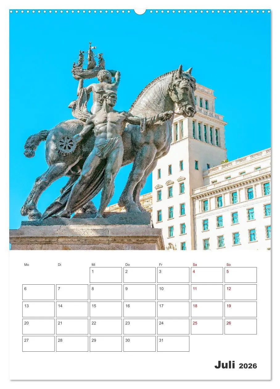 Bild: 9783516343953 | Barcelona - Urlaubsplaner (Wandkalender 2026 DIN A2 hoch), CALVENDO...