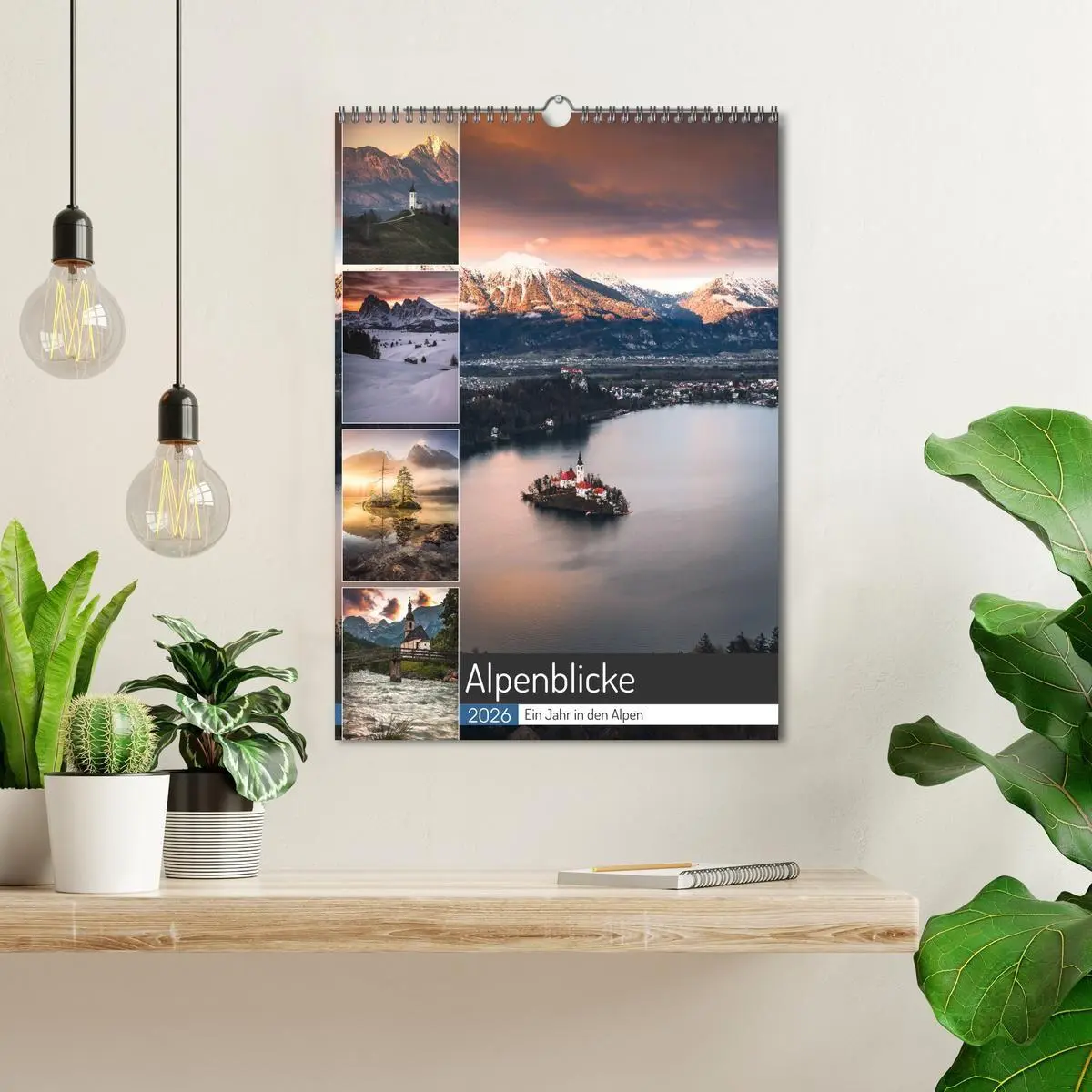 Bild: 9783516653953 | Alpenblicke - Ein Jahr in den Alpen (Wandkalender 2026 DIN A3...