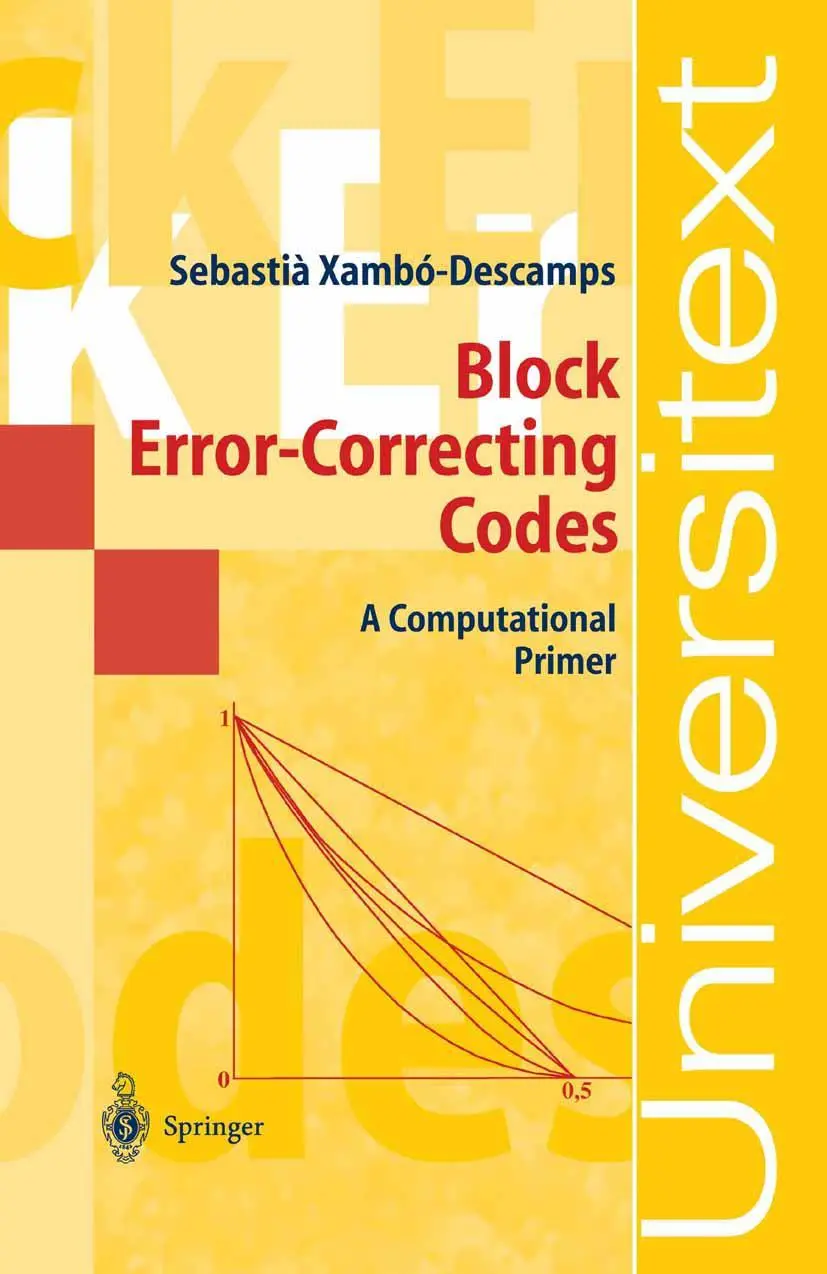 Cover: 9783540003953 | Block Error-Correcting Codes | A Computational Primer | Xambo-Descamps