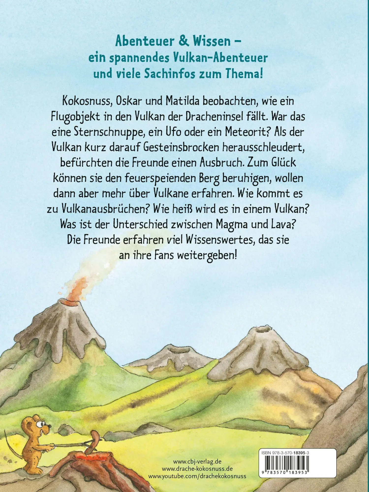Bild: 9783570183953 | Der kleine Drache Kokosnuss - Abenteuer &amp; Wissen - Vulkane | Siegner