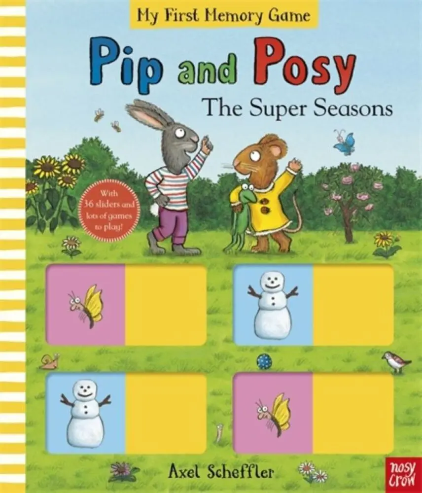 Cover: 9781805134053 | Pip and Posy: The Super Seasons (Memory Game Book) | Axel Scheffler