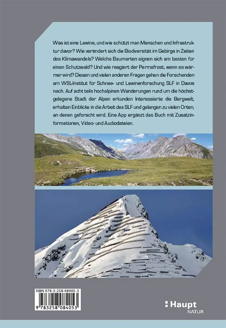 Rückseite: 9783258084053 | Wandern, wo andere forschen | Davos und Umgebung | Frank Krumm (u. a.)