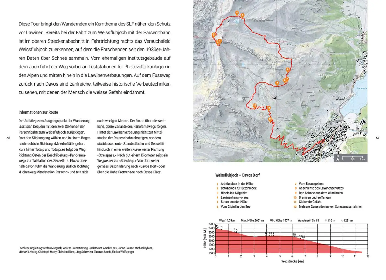 Bild: 9783258084053 | Wandern, wo andere forschen | Davos und Umgebung | Frank Krumm (u. a.)