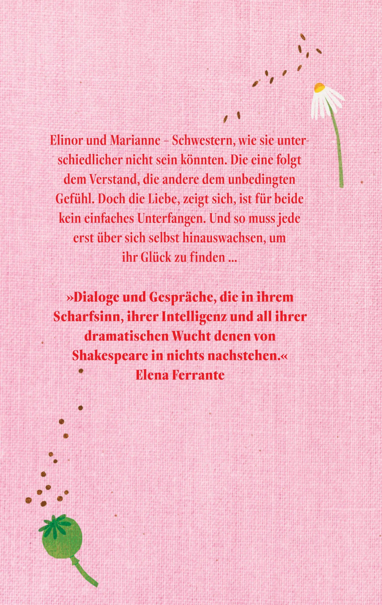 Rückseite: 9783458684053 | Verstand und Gefühl | Jane Austen | Buch | 424 S. | Deutsch | 2025
