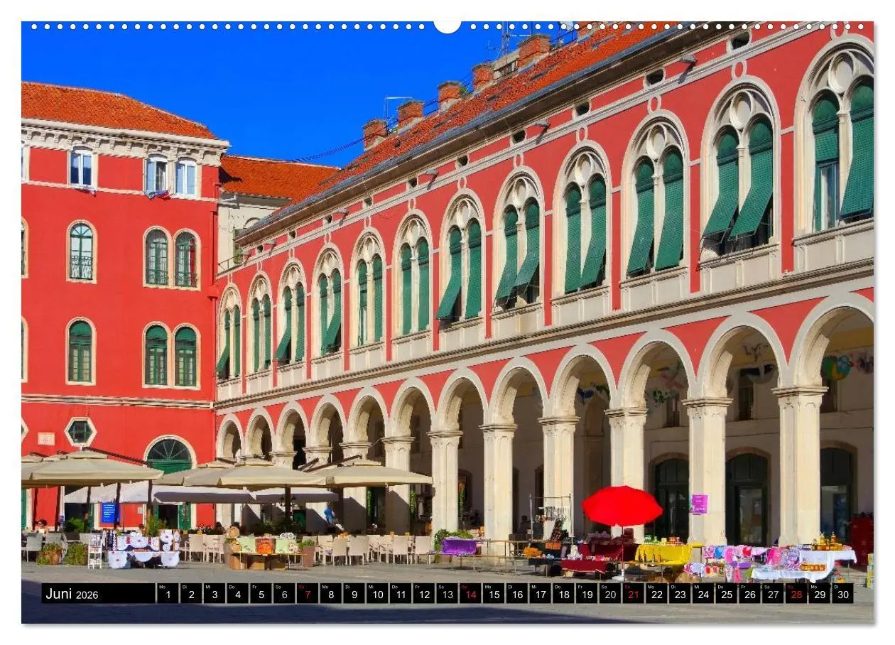 Bild: 9783516094053 | Split Metropole Dalmatiens (Wandkalender 2026 DIN A2 quer),...