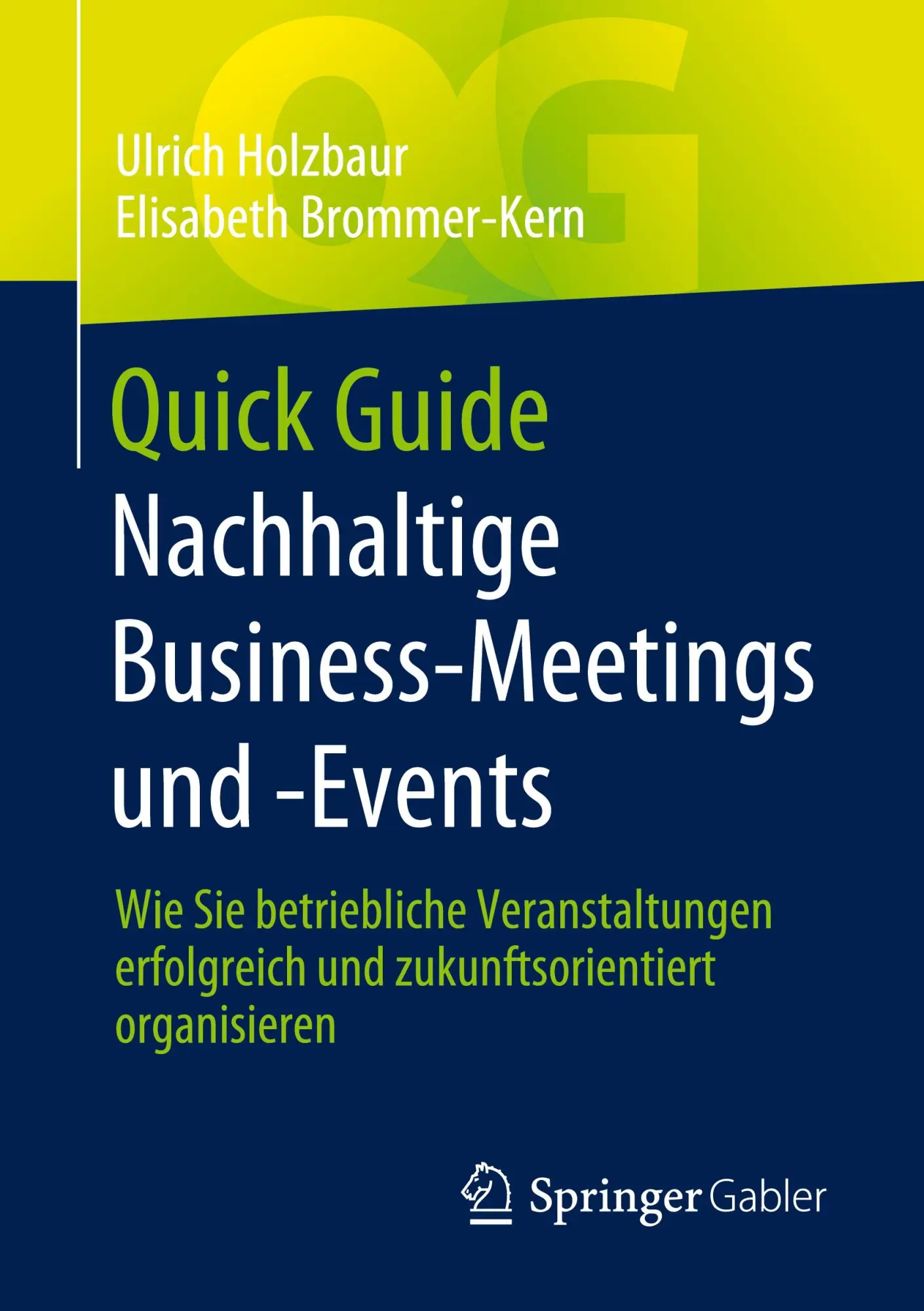 Cover: 9783658354053 | Quick Guide Nachhaltige Business-Meetings und -Events | Taschenbuch