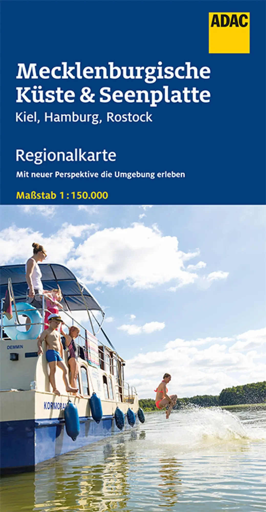 Cover: 9783826414053 | ADAC Regionalkarte Deutschland Blatt 2 Mecklenburgische Küste und...