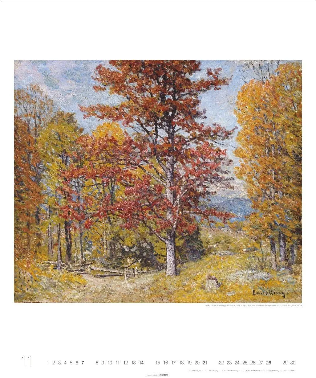 Bild: 9783839904053 | Die schönsten Wälder und Wiesen Kalender 2027 | Bonnard | Kalender