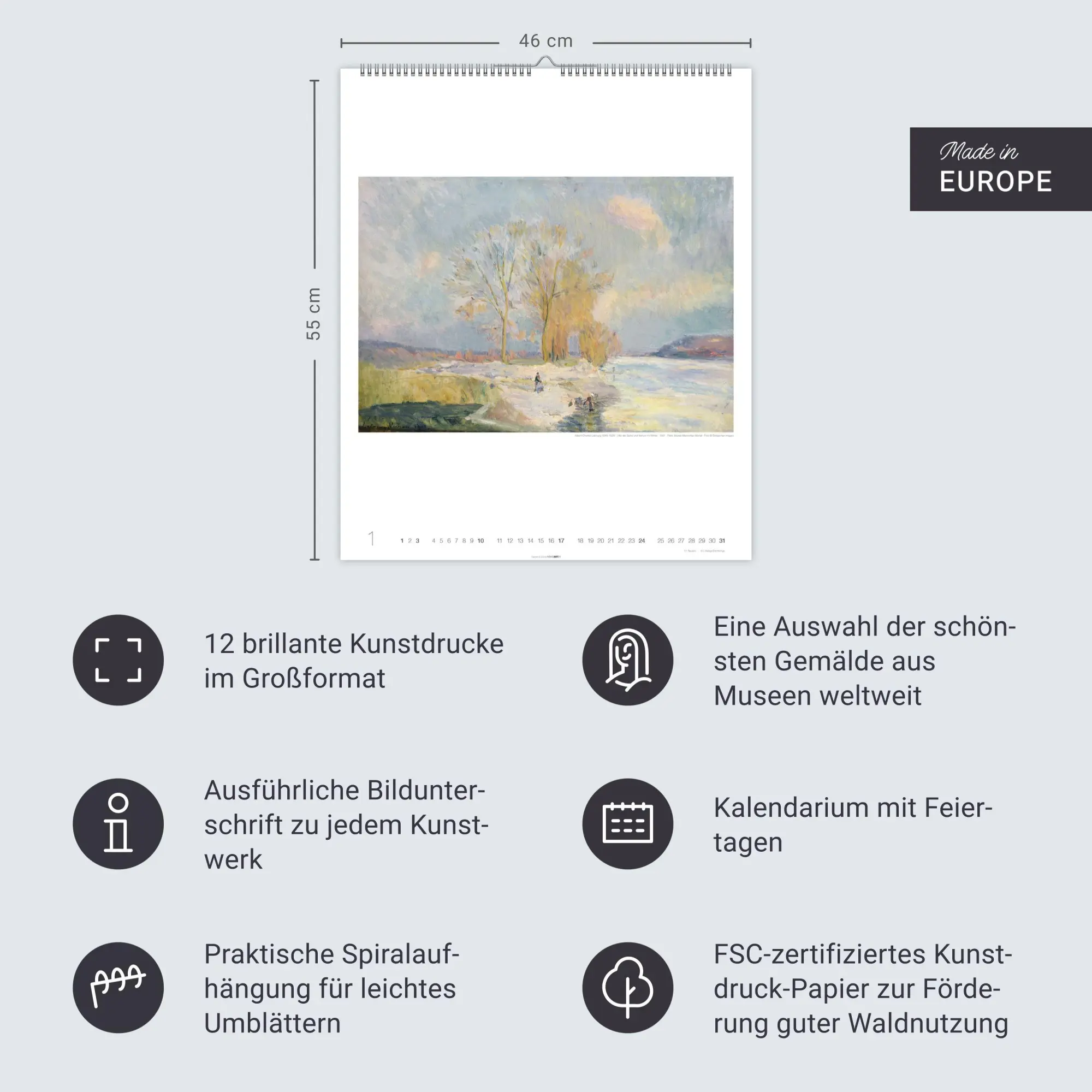Bild: 9783839904053 | Die schönsten Wälder und Wiesen Kalender 2027 | Bonnard | Kalender