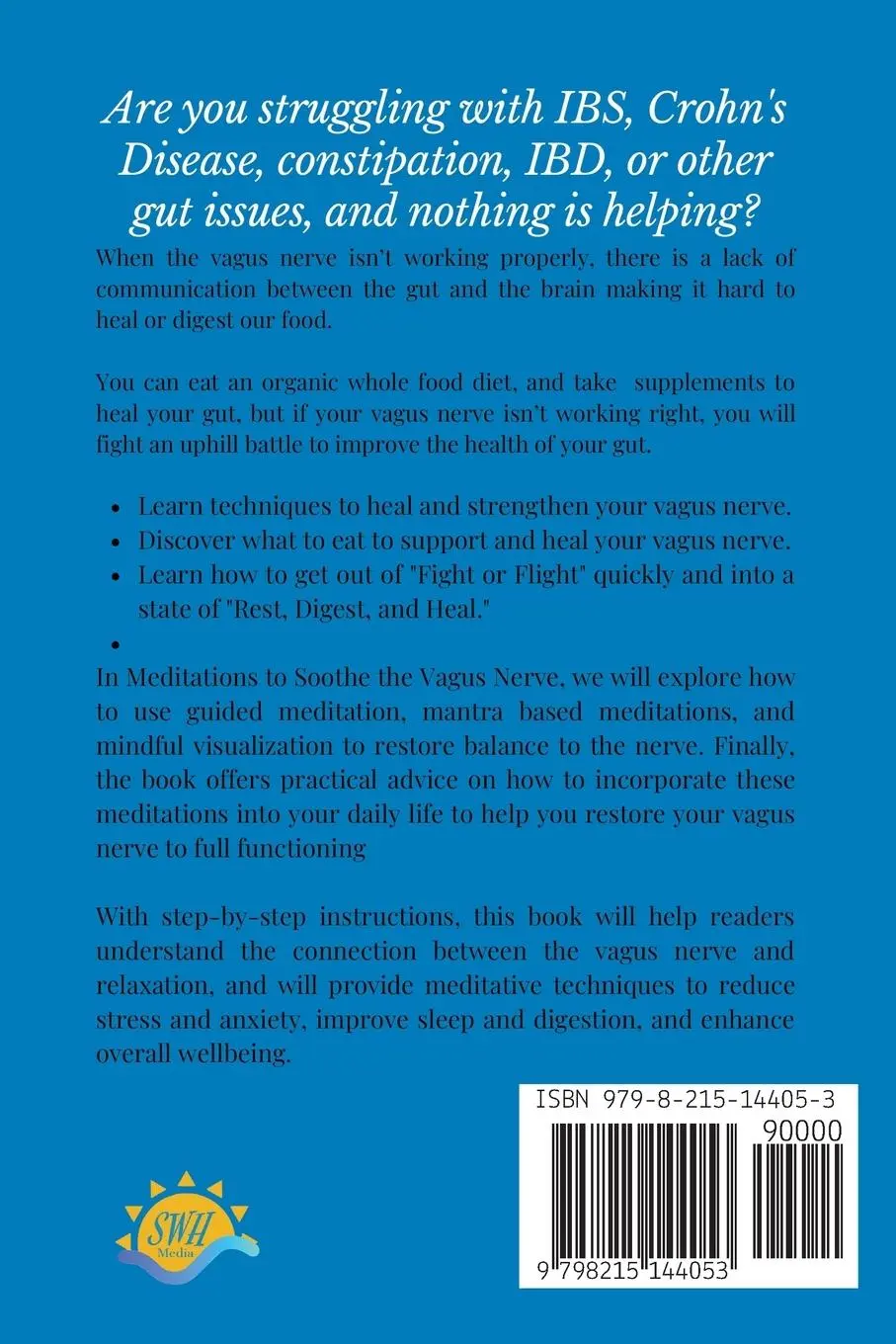 Rückseite: 9798215144053 | The Vagus Nerve Gut Brain Connection &amp; Meditations to Soothe Your...