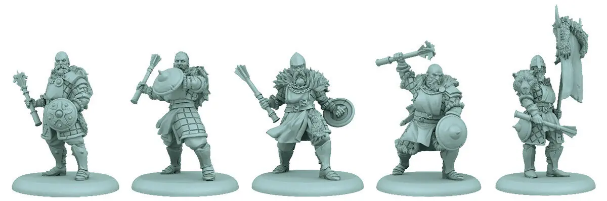 Bild: 889696014153 | Song of Ice &amp; Fire - Mormont Bruisers (Spiel) | Eric M. Lang (u. a.)