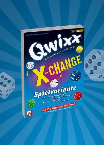 Cover: 4012426884153 | QWIXX EXXCHANGE - ZUSATZBLÖCKE | NSV - Nürnberger Spielkarten Verlag