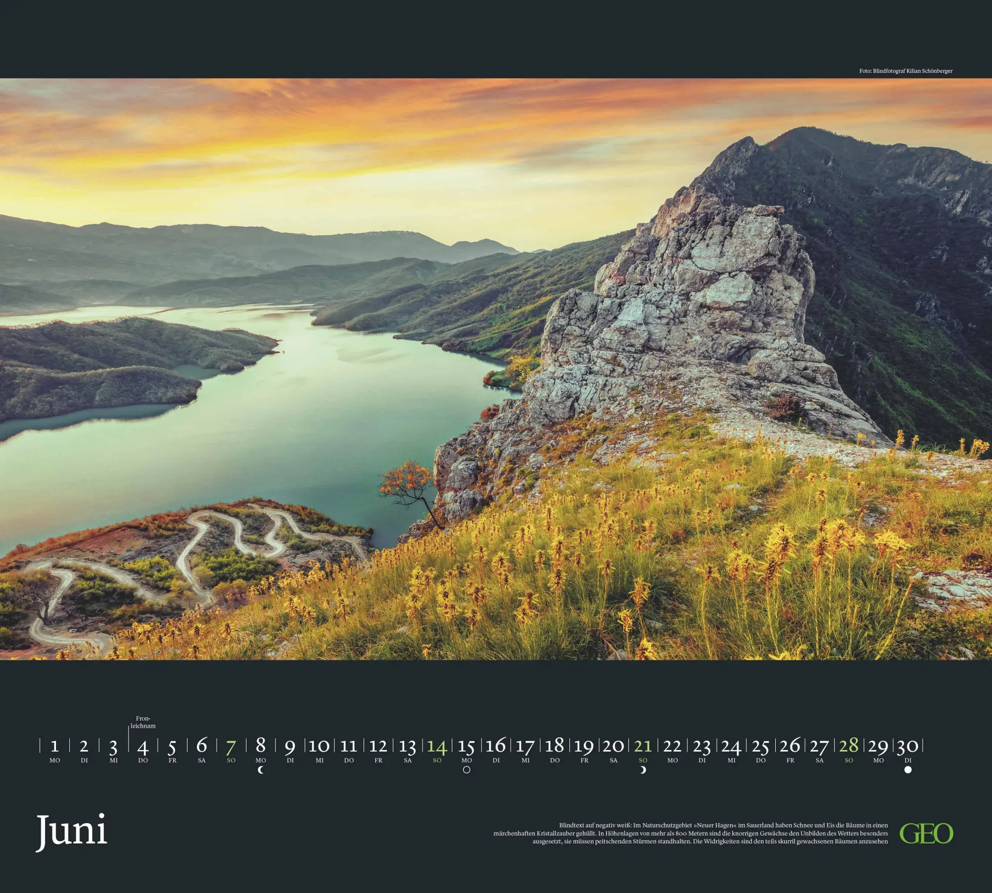 Bild: 4069095004153 | GEO Im Licht des Südens 2026 - Wand-Kalender - Reise-Kalender -...