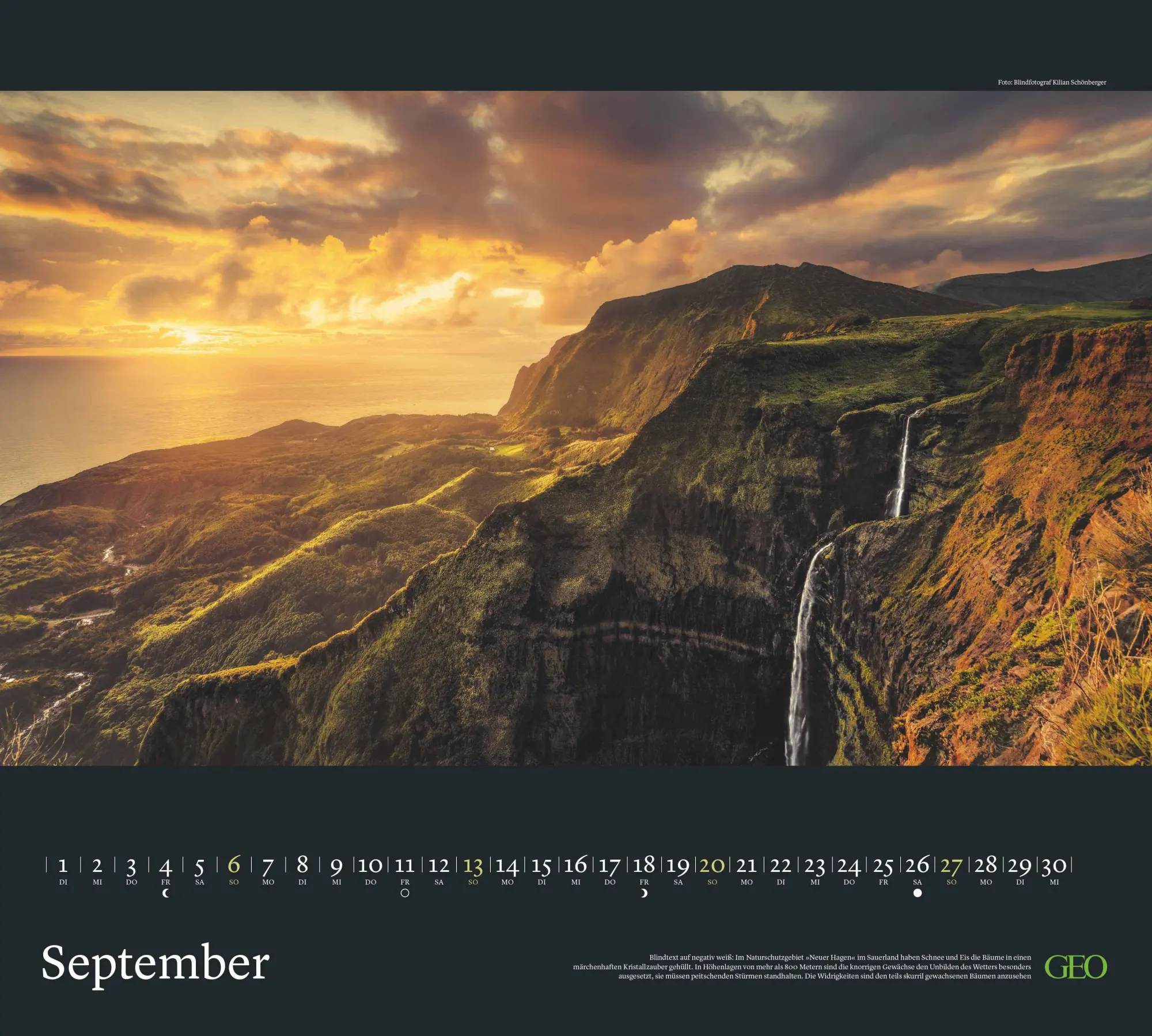 Bild: 4069095004153 | GEO Im Licht des Südens 2026 - Wand-Kalender - Reise-Kalender -...