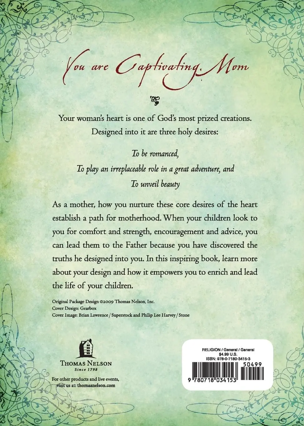 Rückseite: 9780718034153 | You Are Captivating | Celebrating a Mother's Heart | Stasi Eldredge