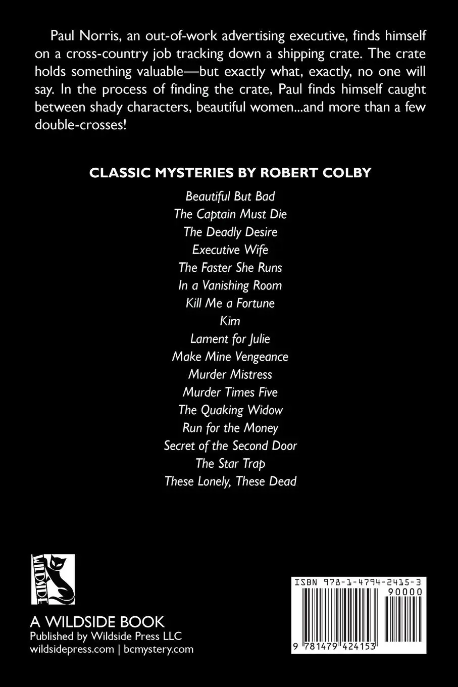 Rückseite: 9781479424153 | In a Vanishing Room | Robert Colby | Taschenbuch | Englisch | 2020