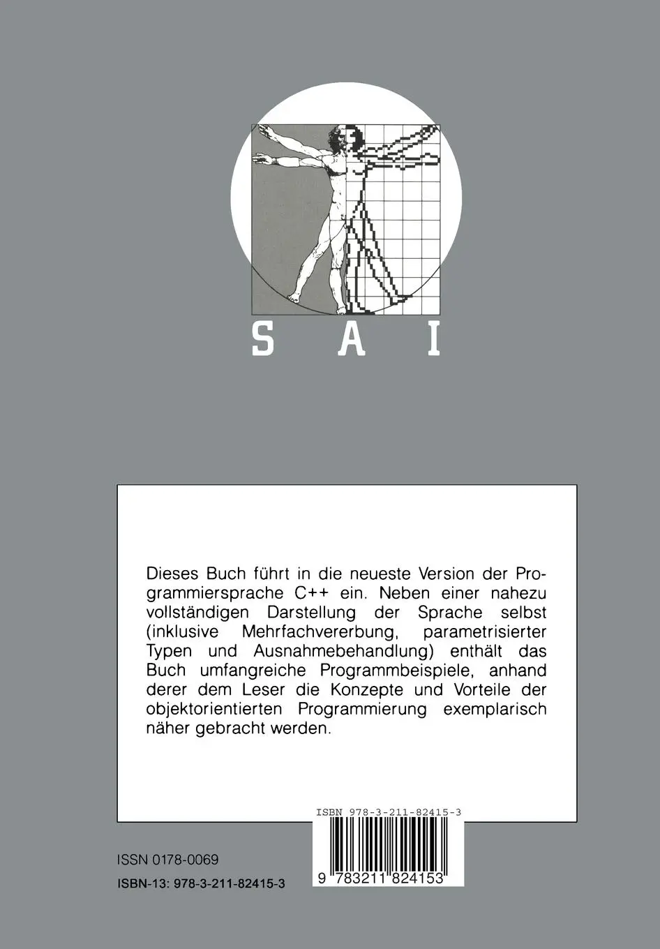 Rückseite: 9783211824153 | C++ | Grundlagen und Programmierung | Martin Hitz | Taschenbuch | x