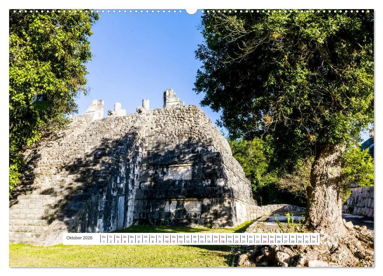 Bild: 9783457514153 | Yucatan-Bauwerke der MAYA (hochwertiger Premium Wandkalender 2026...