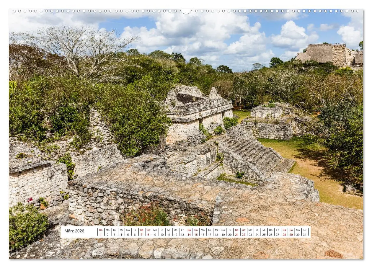 Bild: 9783457514153 | Yucatan-Bauwerke der MAYA (hochwertiger Premium Wandkalender 2026...