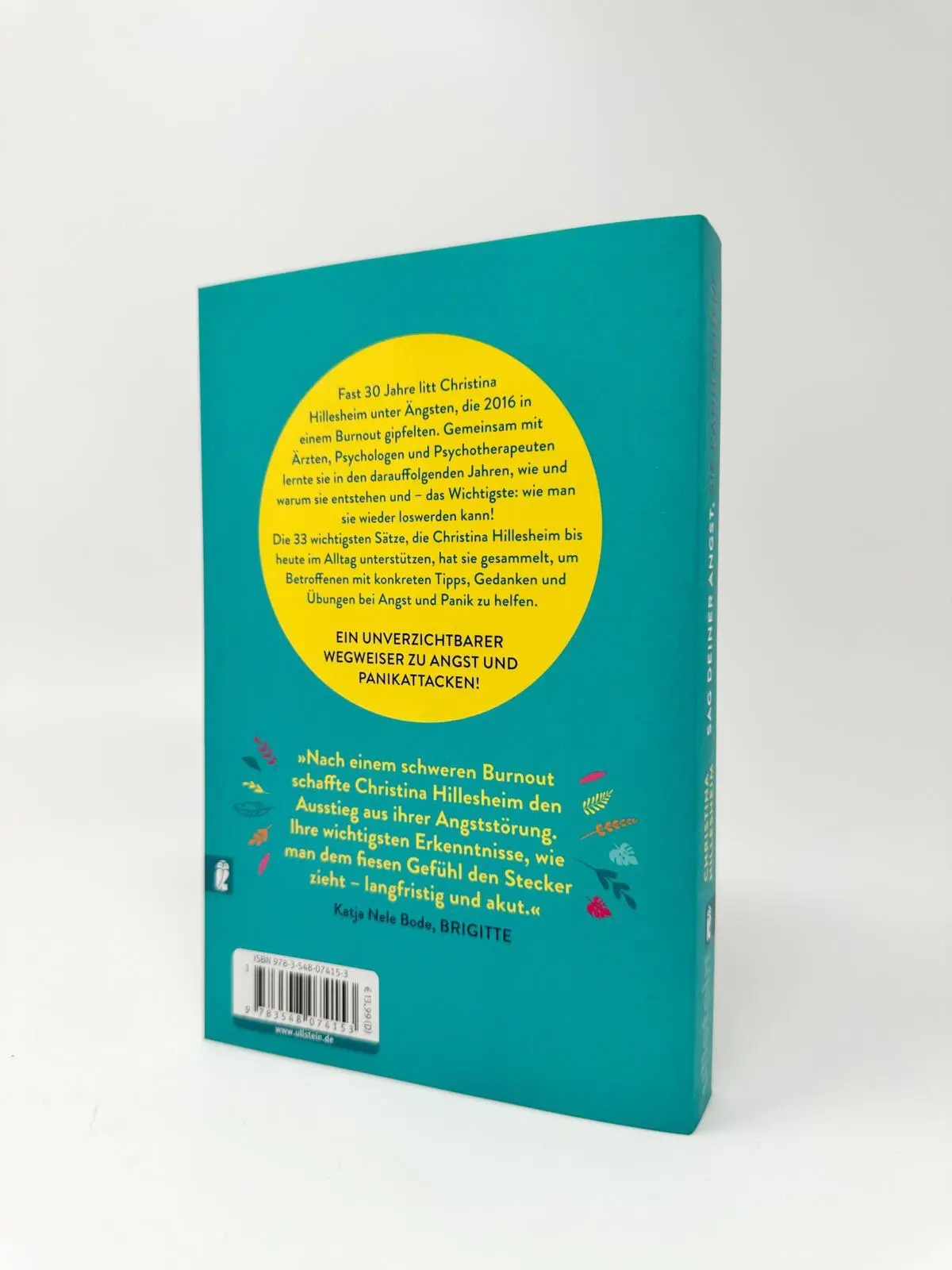 Bild: 9783548074153 | Sag deiner Angst, sie kann gehen! | Christina Hillesheim | Taschenbuch