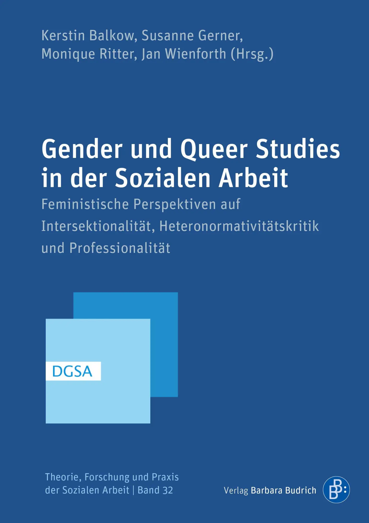 Cover: 9783847434153 | Gender und Queer Studies in der Sozialen Arbeit | Balkow (u. a.)