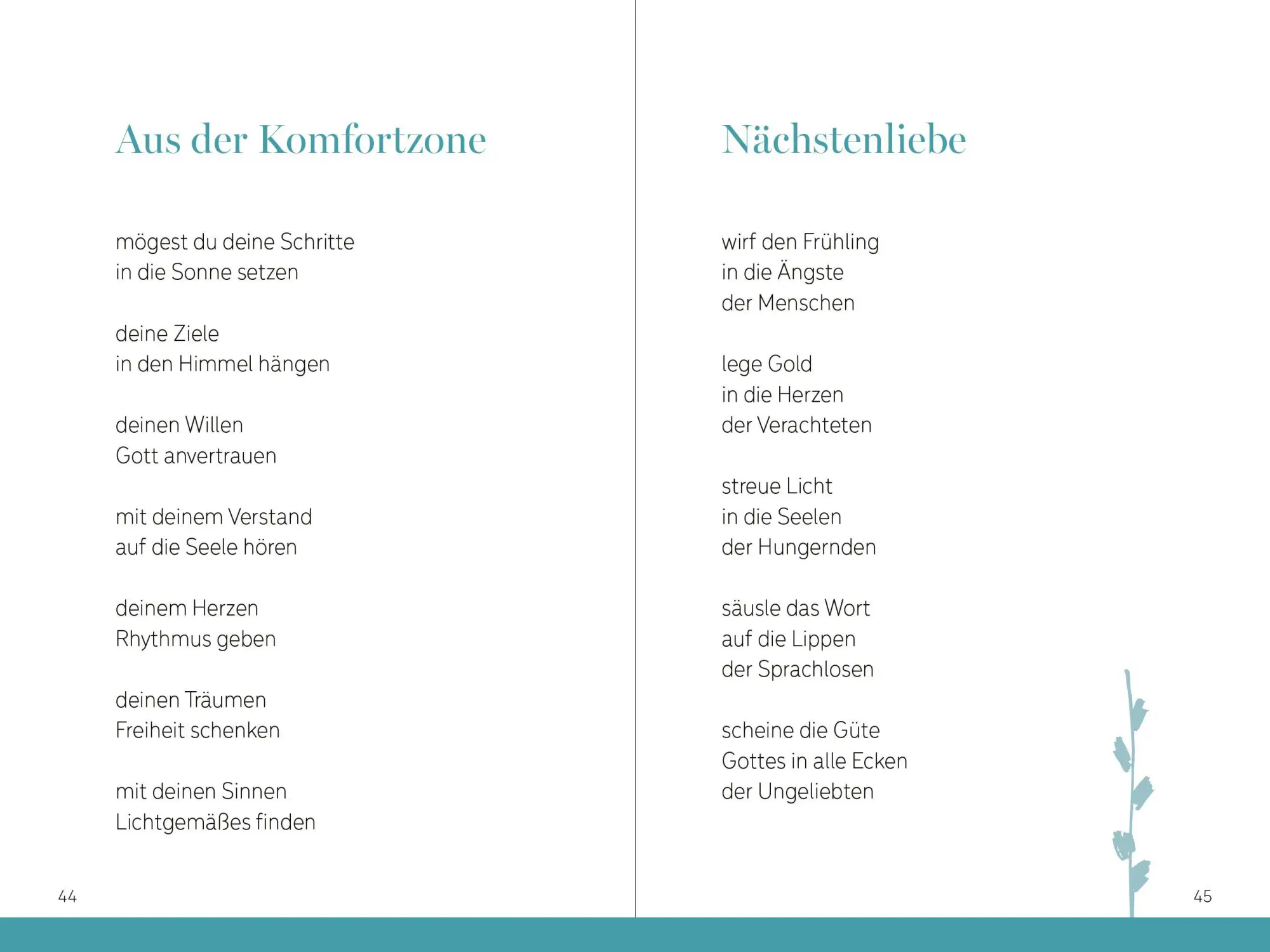 Bild: 9783863344153 | Du umgibst mich mit deinem Licht | Segensworte für den Alltag | Buch