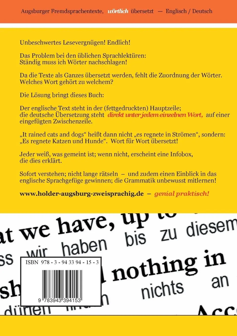 Rückseite: 9783943394153 | The Lost Special / Der verschollene Sonderzug | Doyle (u. a.) | Buch