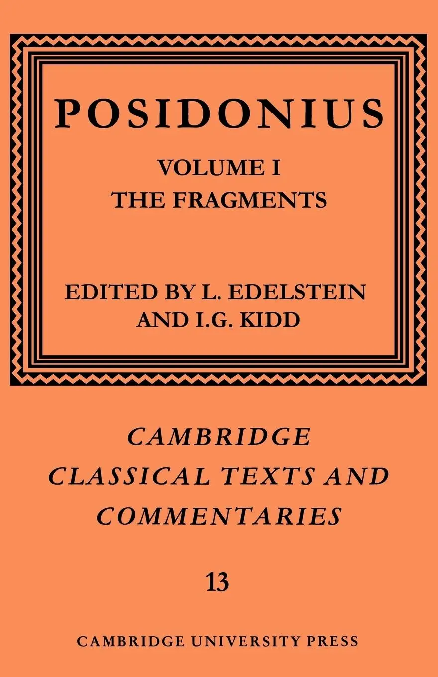 Cover: 9780521604253 | Posidonius | Volume 1, the Fragments | Posidonius | Taschenbuch | 2004