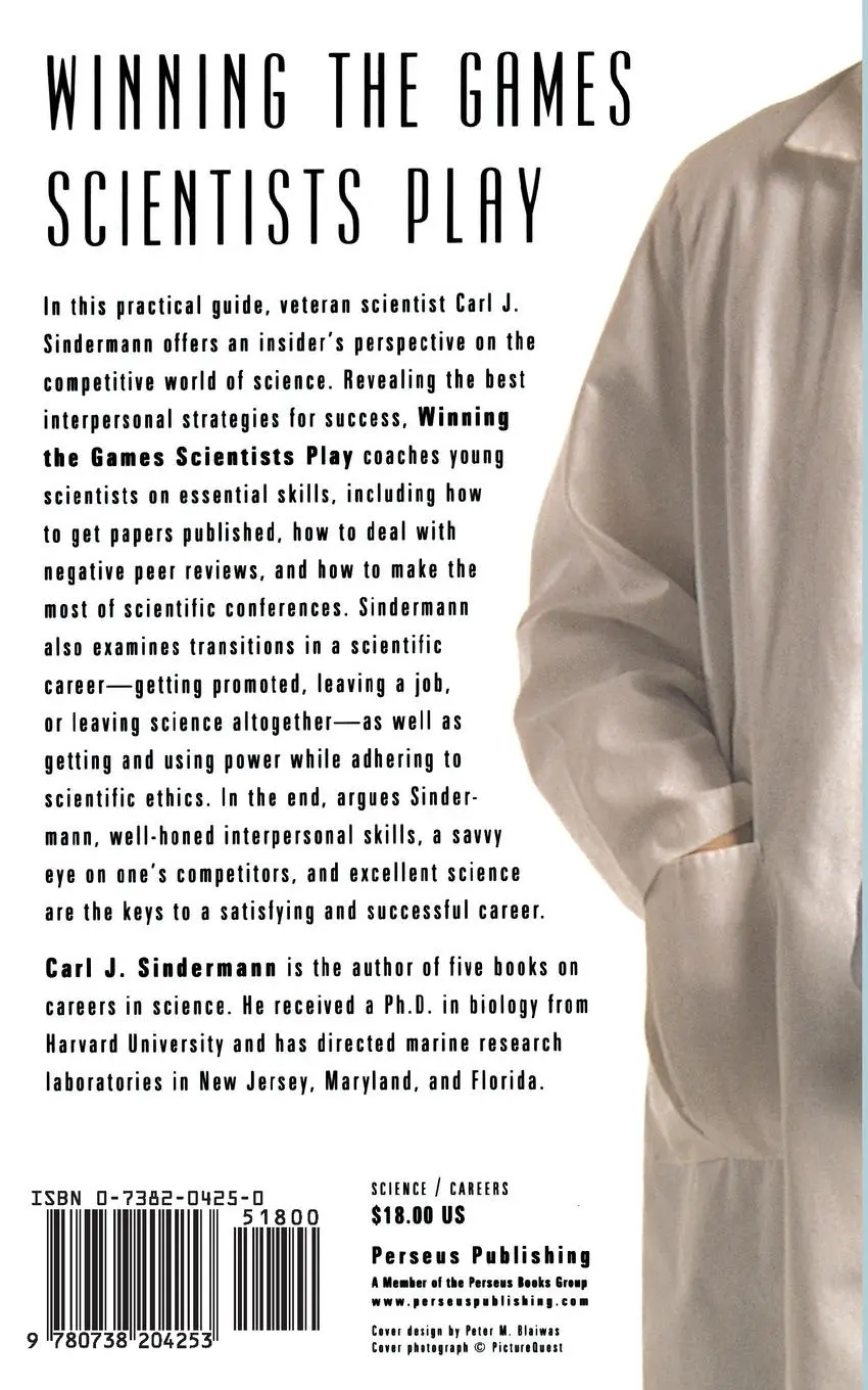 Rückseite: 9780738204253 | Winning the Games Scientists Play | Carl J. Sindermann | Taschenbuch