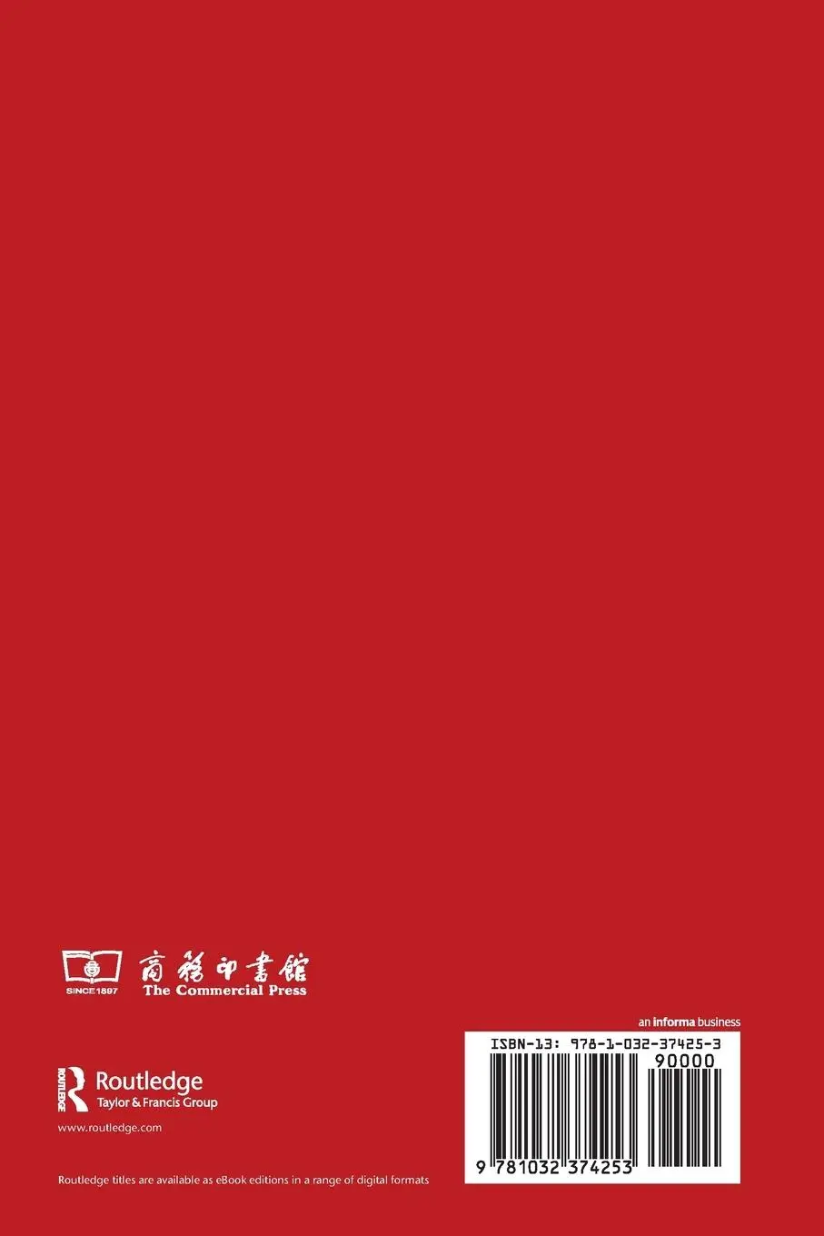 Rückseite: 9781032374253 | Modern Chinese Complex Sentences I | Overview and Causal Type | Fuyi