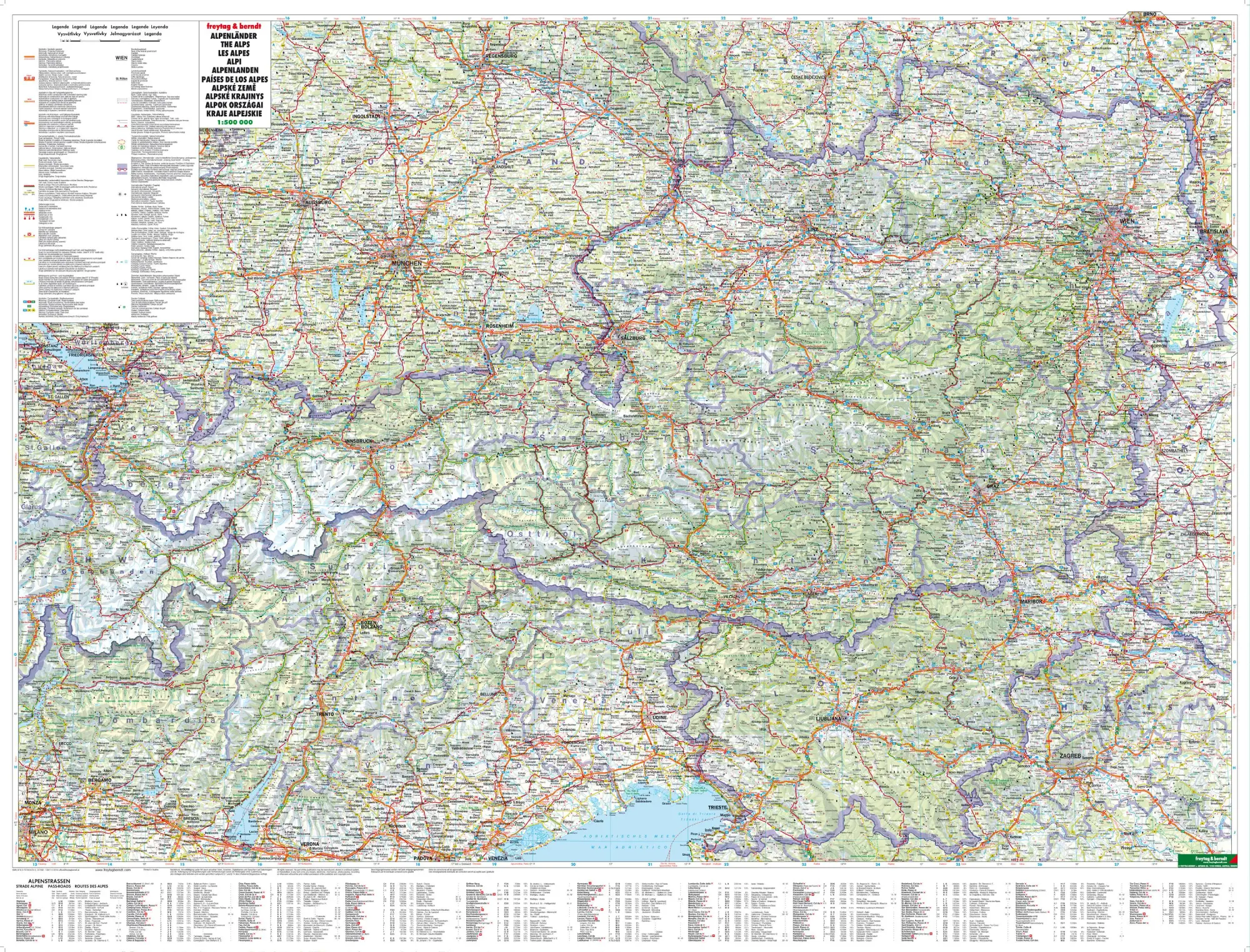 Bild: 9783707904253 | Alpenländer - Österreich - Slowenien - Italien - Schweiz -...