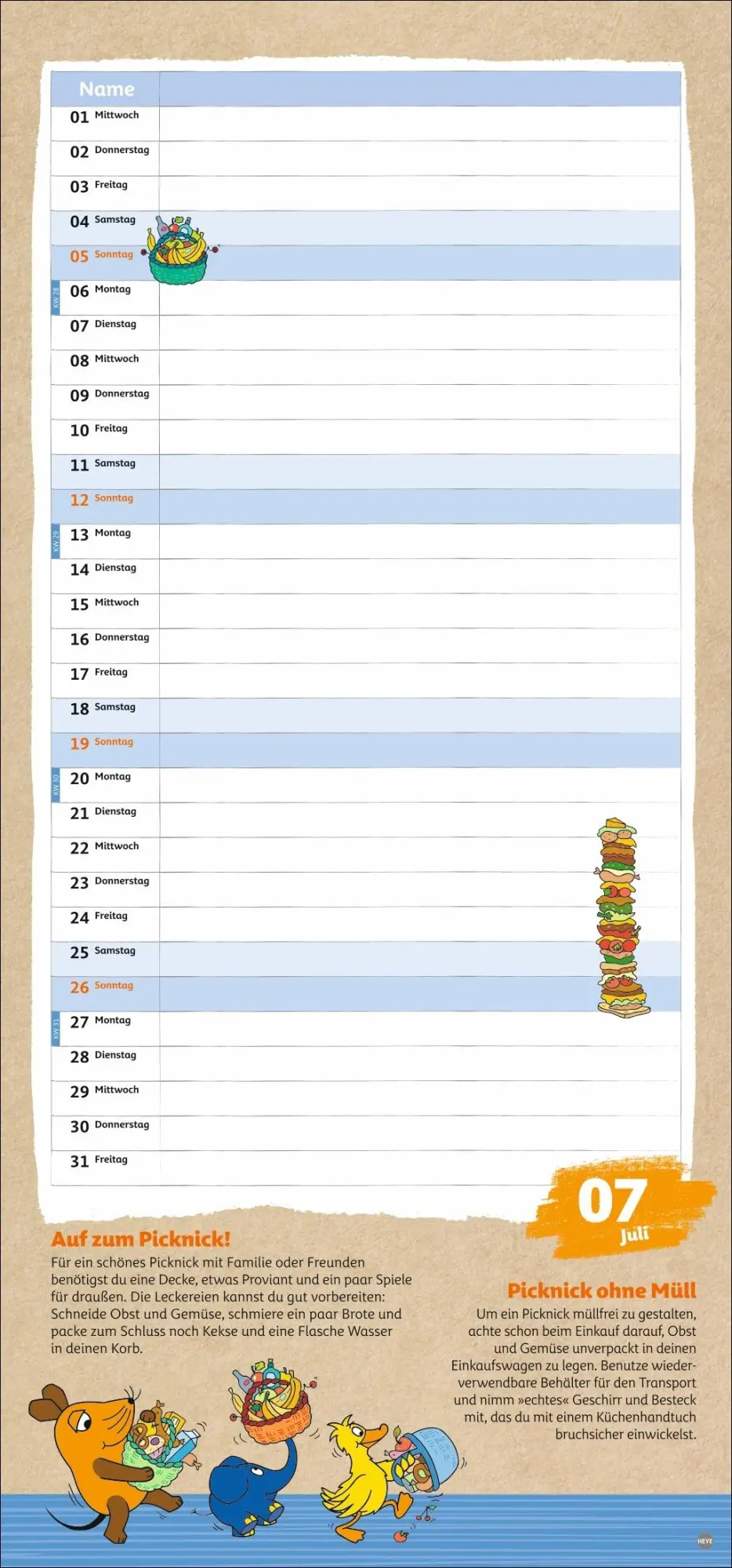 Bild: 9783756414253 | Nachhaltig Planen mit der Maus 2026 | Kalender | 15 S. | Deutsch
