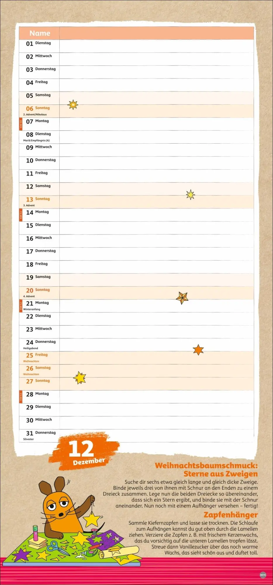 Bild: 9783756414253 | Nachhaltig Planen mit der Maus 2026 | Kalender | 15 S. | Deutsch