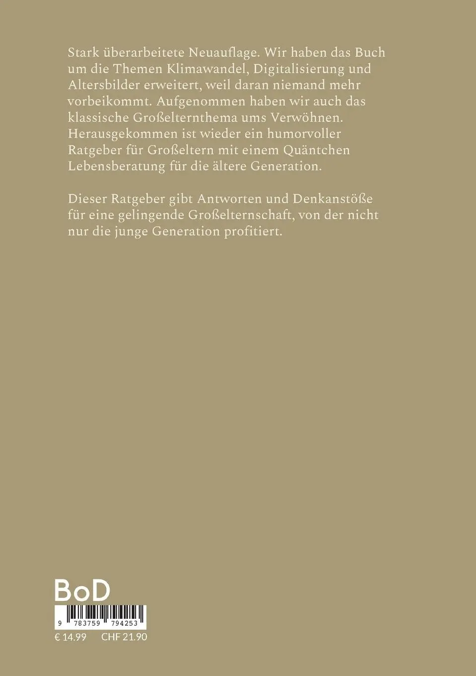 Rückseite: 9783759794253 | Typisch Oma, typisch Opa?! | Damit der Faden nicht reißt | Taschenbuch