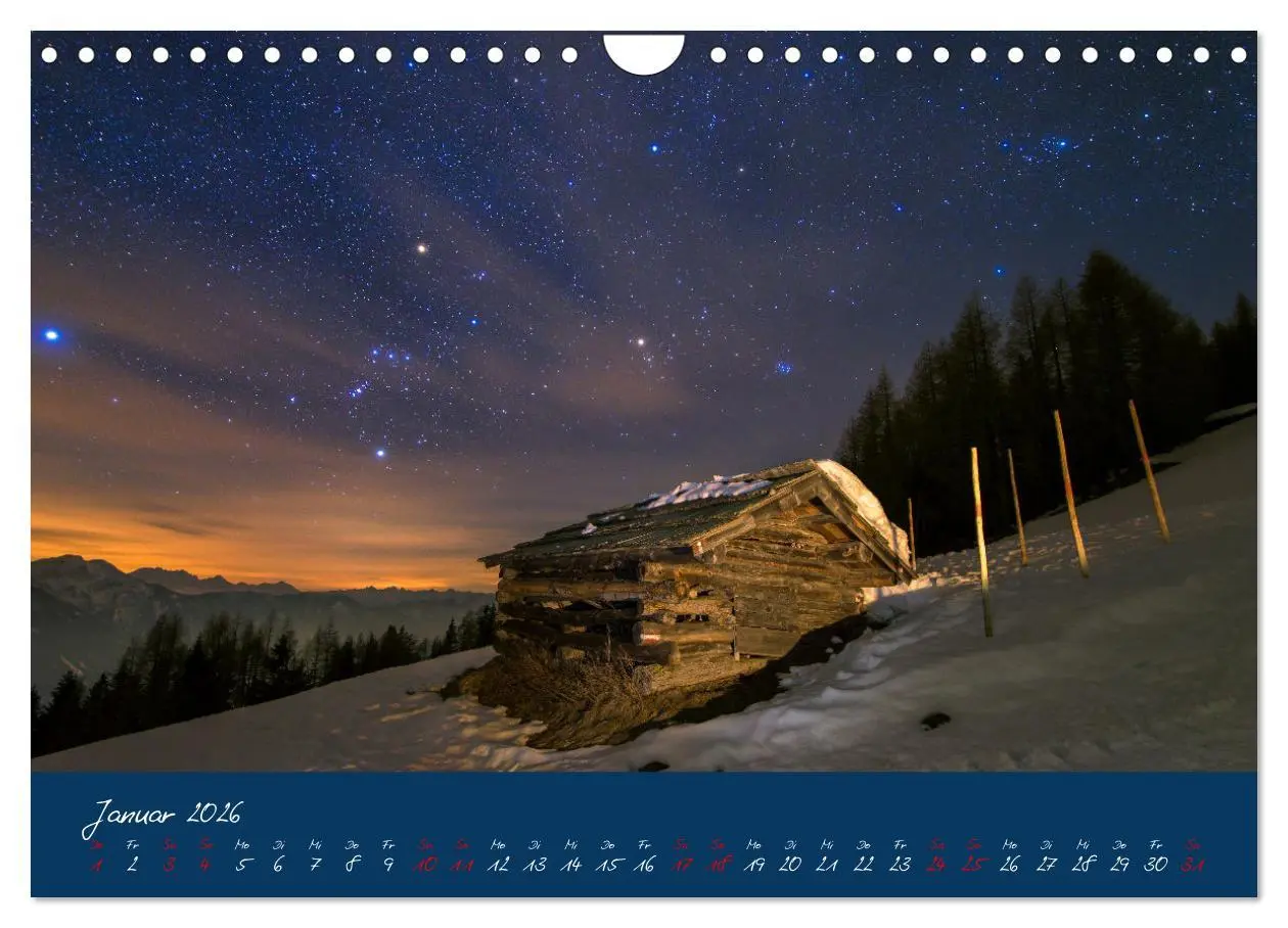 Bild: 9783457354353 | Welt unter Sternen (Wandkalender 2026 DIN A4 quer), CALVENDO...