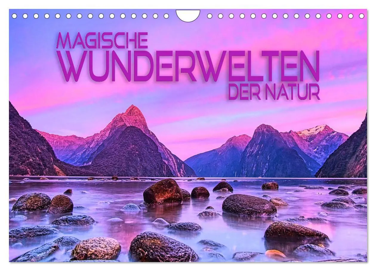 Cover: 9783457594353 | Magische Wunderwelten der Natur (Wandkalender 2026 DIN A4 quer),...