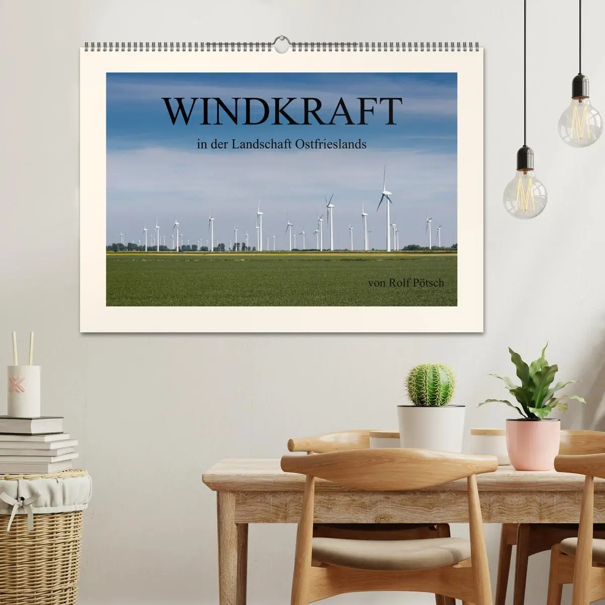 Bild: 9783516134353 | Windkraft in der Landschaft Ostfrieslands (Wandkalender 2026 DIN A2...