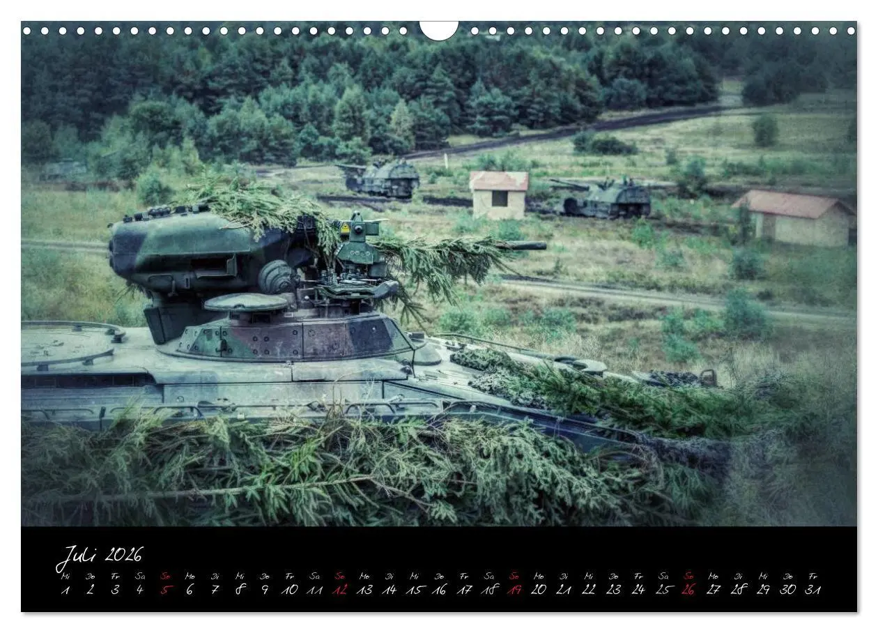 Bild: 9783516204353 | Schützenpanzer Marder (Wandkalender 2026 DIN A3 quer), CALVENDO...