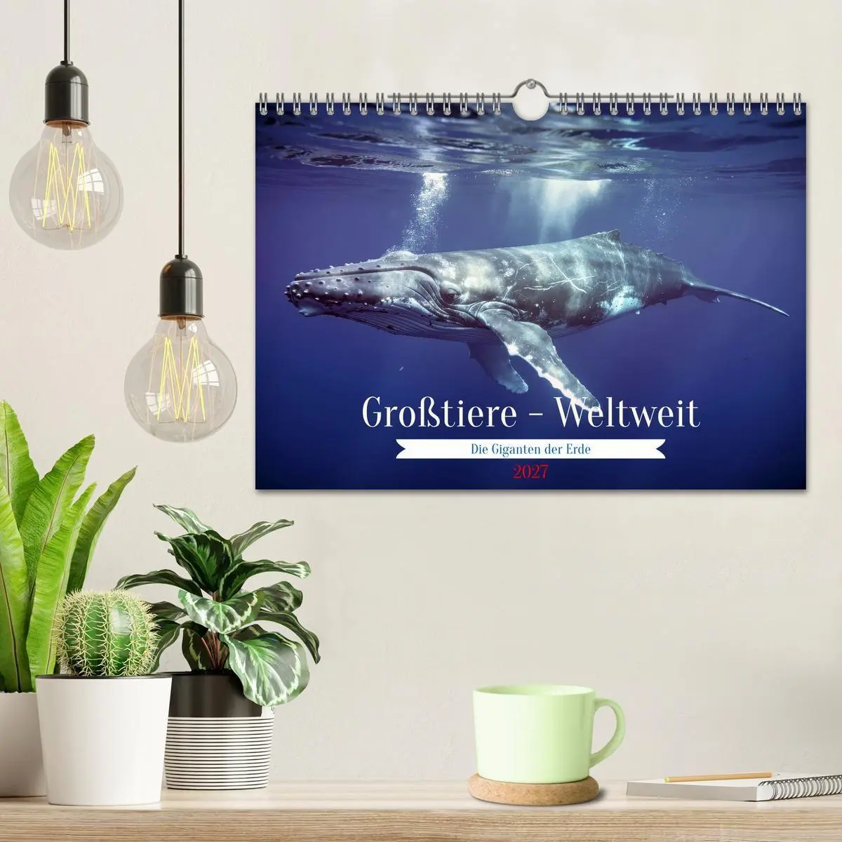 Bild: 9783516824353 | Großtiere - Weltweit (Wandkalender 2027 DIN A4 quer), CALVENDO...