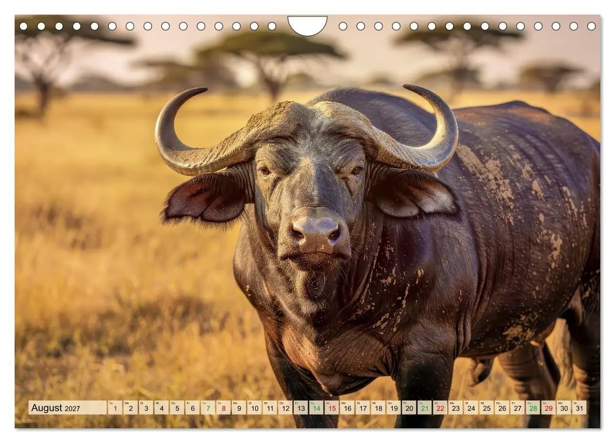 Bild: 9783516824353 | Großtiere - Weltweit (Wandkalender 2027 DIN A4 quer), CALVENDO...