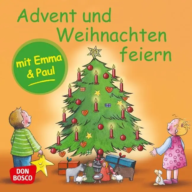 Cover: 9783769824353 | Advent und Weihnachten feiern mit Emma und Paul. Mini-Bilderbuch