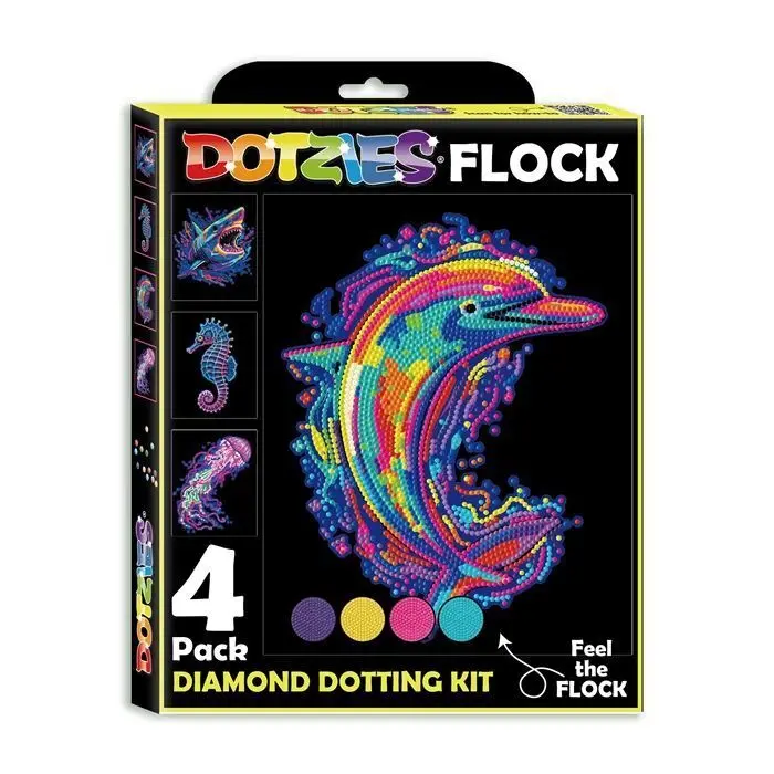 Cover: 4895225944453 | DOTZIES BY DIAMOND DOTZ - Diamond Painting Neon Meerestiere | 2026