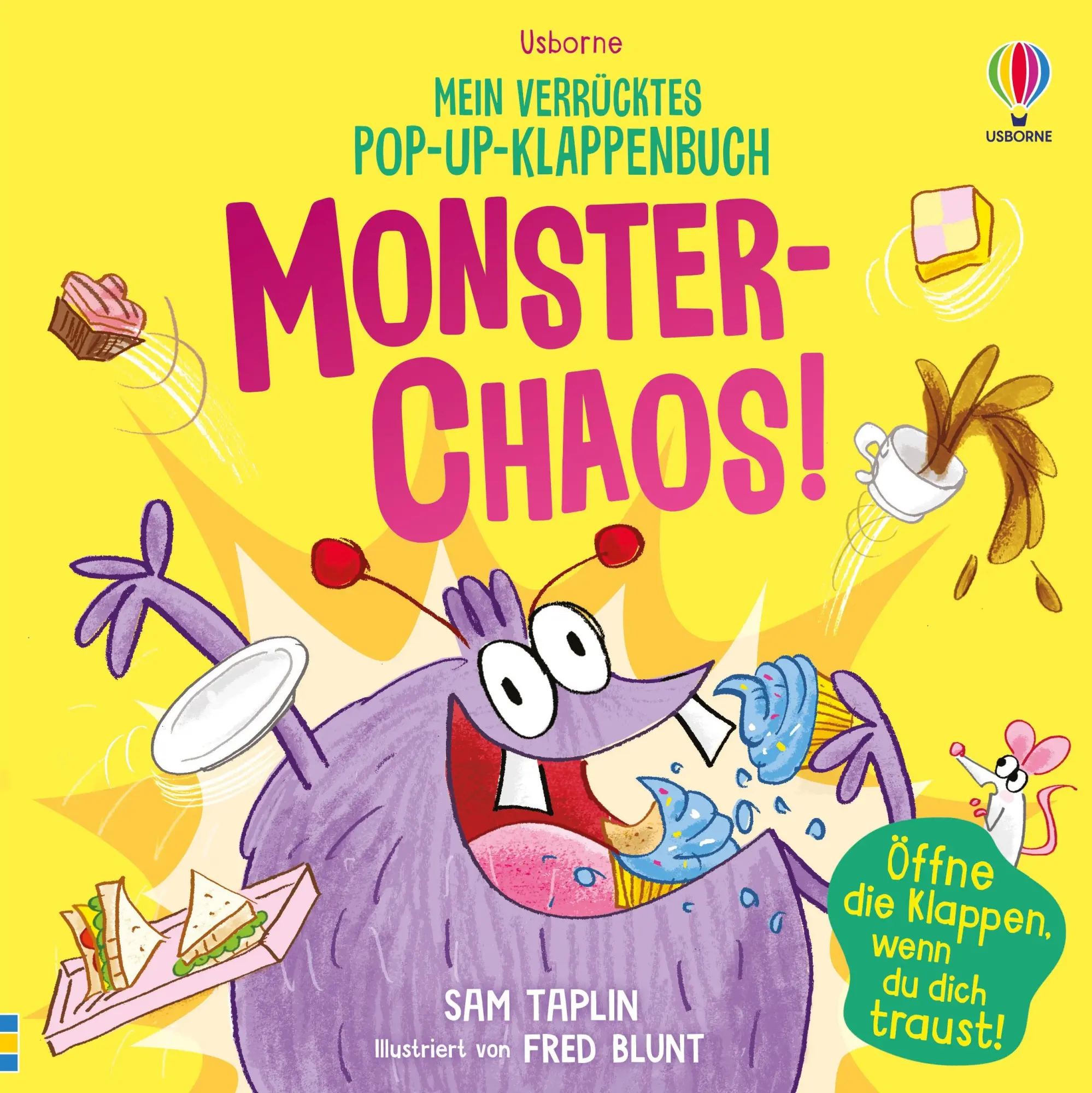 Cover: 9781035704453 | Mein verrücktes Pop-up-Klappenbuch: Monster-Chaos! | Sam Taplin | Buch