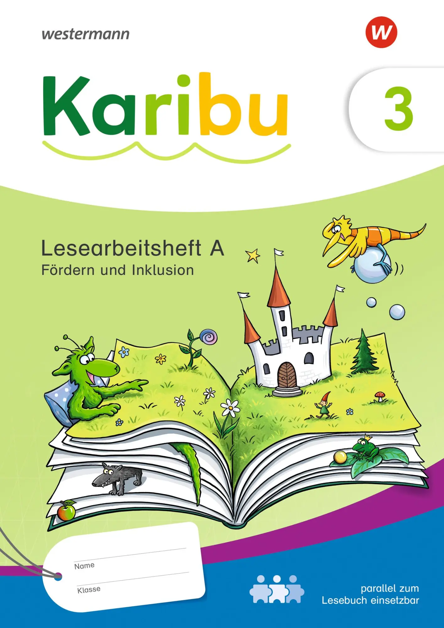 Cover: 9783141294453 | Karibu 3. Lesearbeitsheft Fördern und Inklusion zum Lesebuch | 148 S.