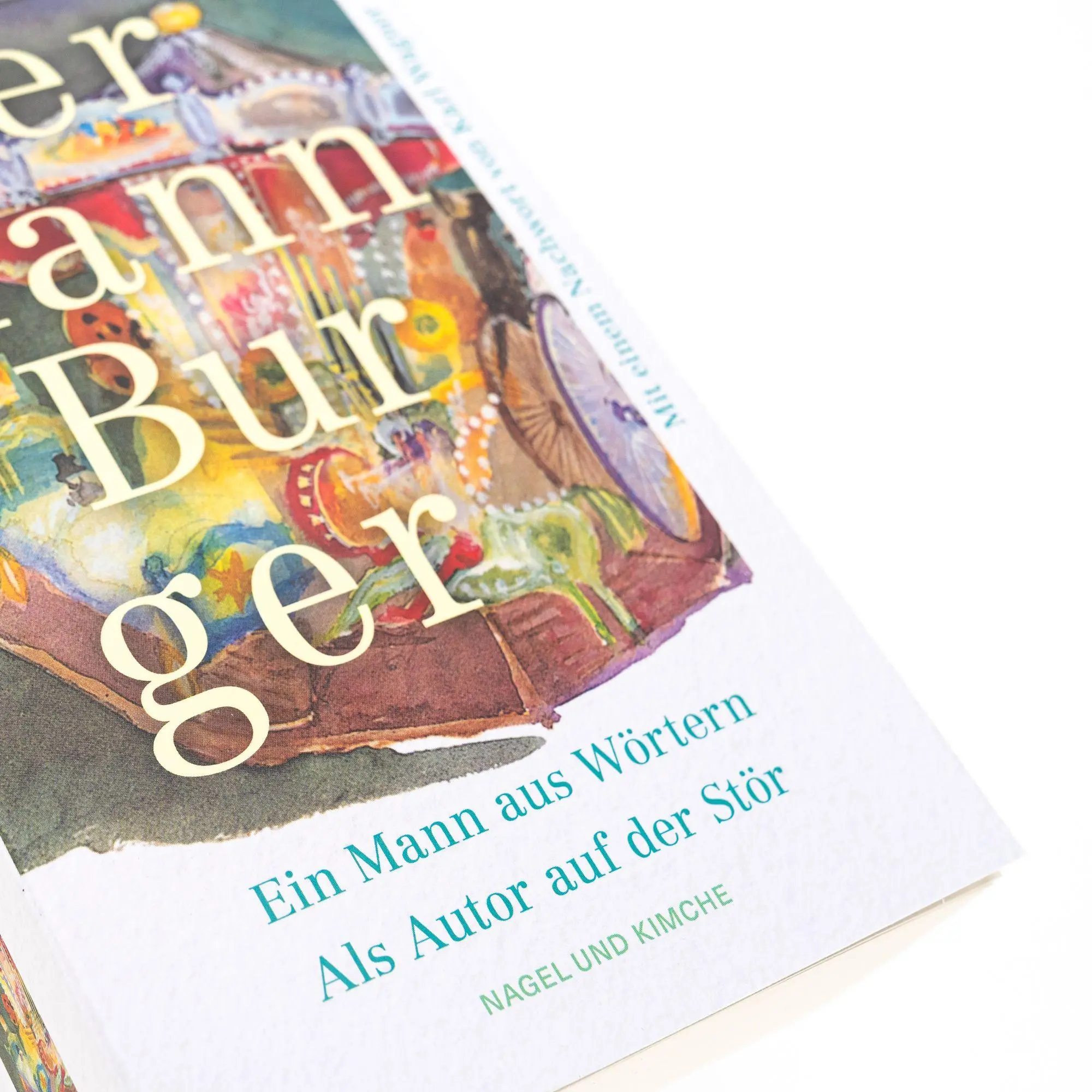 Bild: 9783312014453 | Ein Mann aus Wörtern. Als Autor auf der Stör | Hermann Burger | Buch