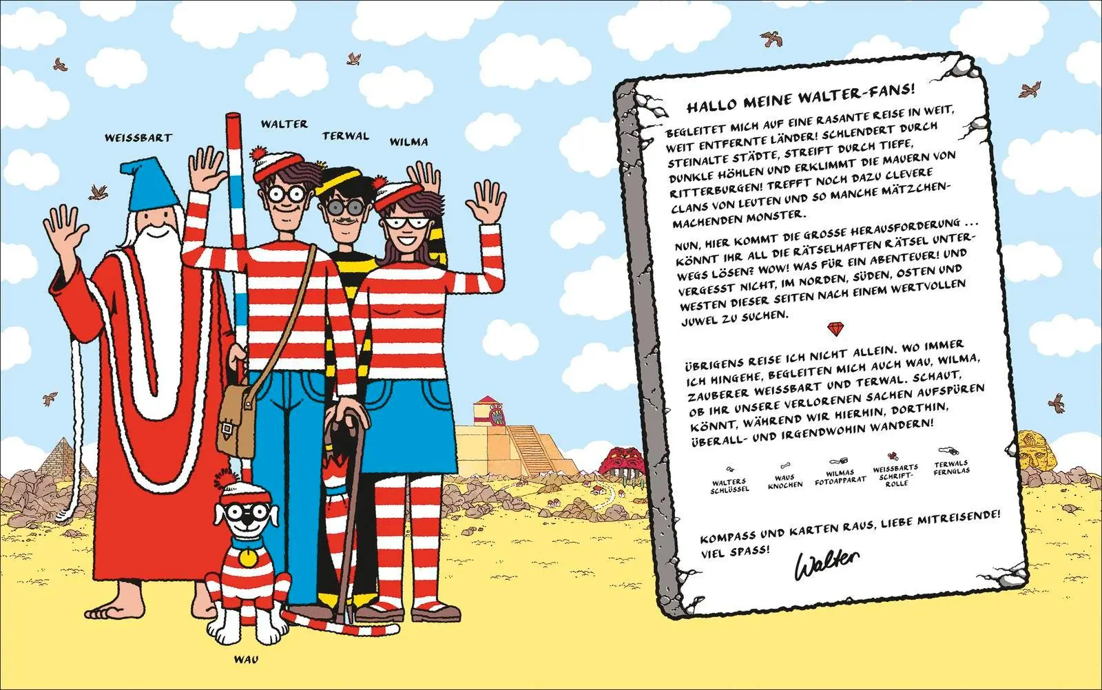 Bild: 9783737374453 | Wo ist Walter? Auf Zeitreise | Martin Handford | Taschenbuch | 24 S.