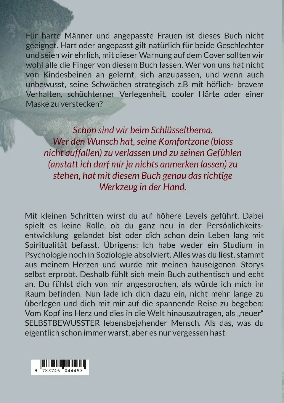 Rückseite: 9783746044453 | Selbst Bewusst Sein | Livia Werner | Taschenbuch | 264 S. | Deutsch