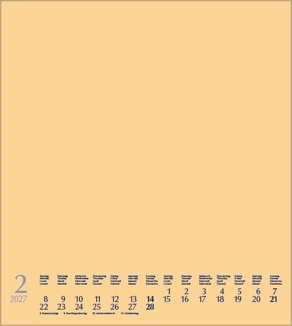 Bild: 9783819304453 | Foto-Malen-Basteln Bastelkalender beige 2027 | Verlag Korsch | 14 S.