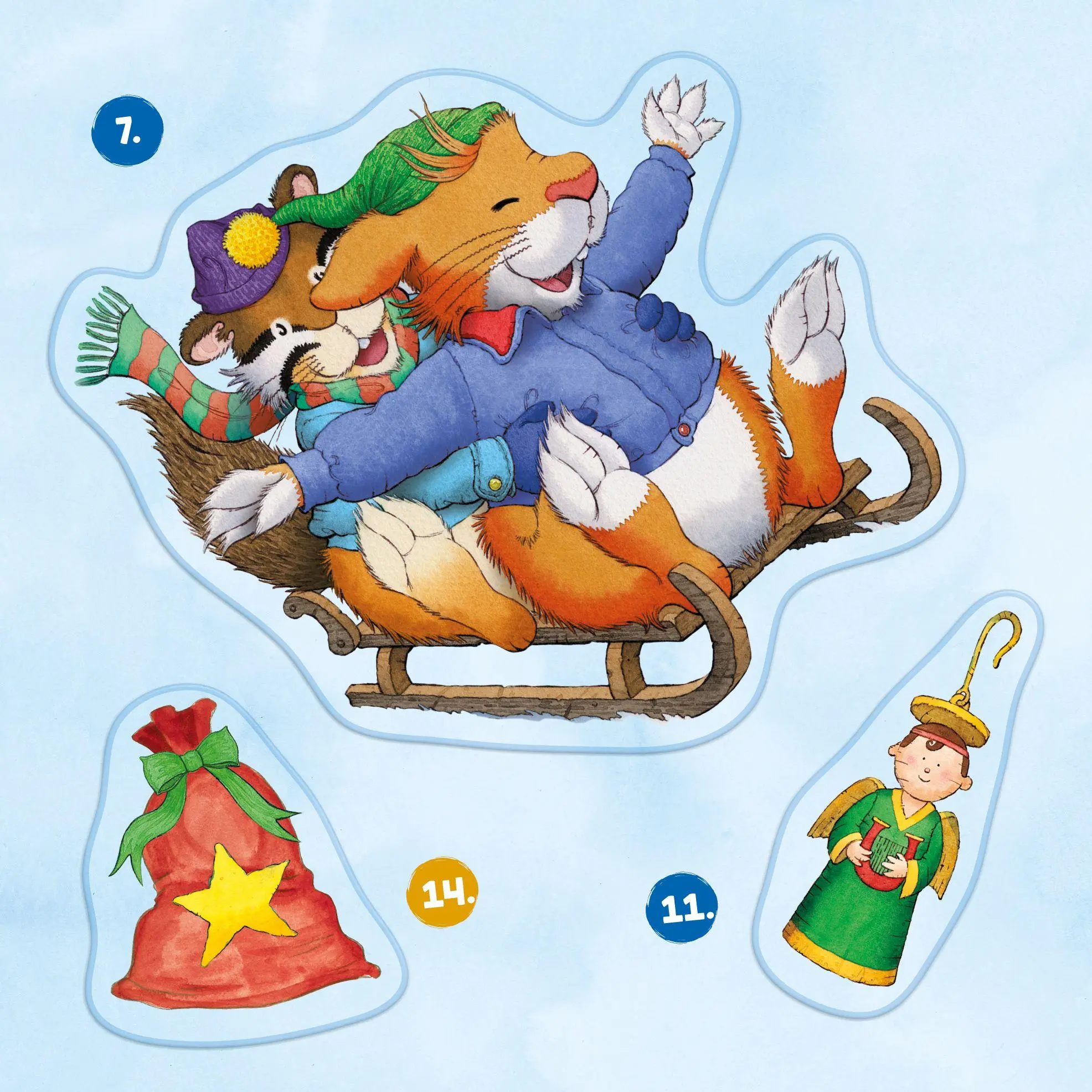 Bild: 9783963474453 | Leo Lausemaus - 24 Geschichten aus dem Winterwald | Sophia Witt | 2025