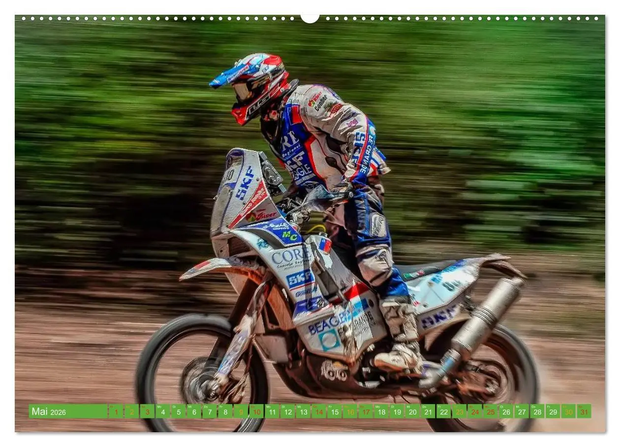 Bild: 9783516044553 | Motocross - mit vollem Risiko (Wandkalender 2026 DIN A2 quer),...
